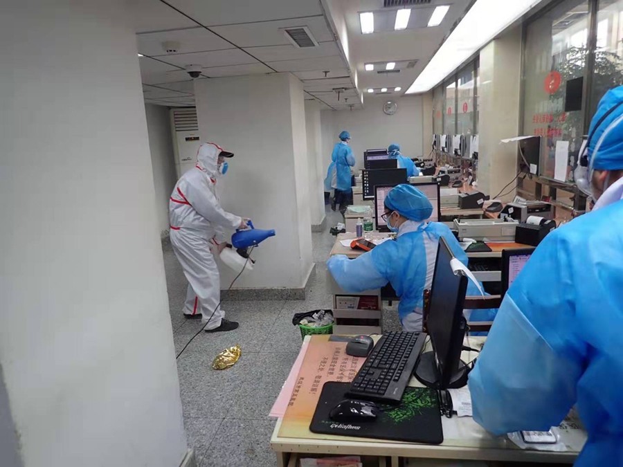 武汉第五医院杀毒