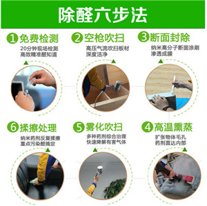 【馨立方】除醛6步法，不同材质6种药剂，馨立方666！！