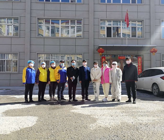 馨立方齐齐哈尔总经理赵琦为政法机关公益消毒杀菌