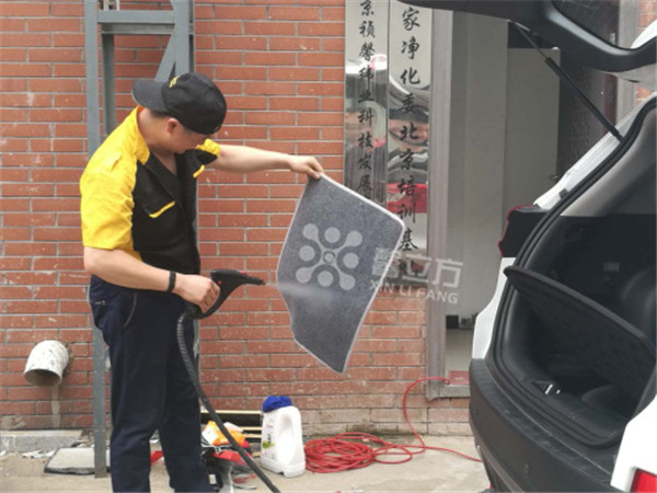 长安汽车除甲醛除味治理现场